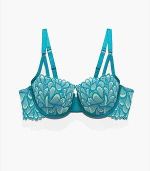 Savage Not Sorry Lined Lace Balconette Bra & cheeky panty undie 1x 40DD SET